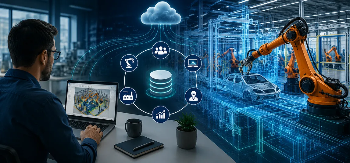 Como o Process Simulate X torna a manufatura mais ágil